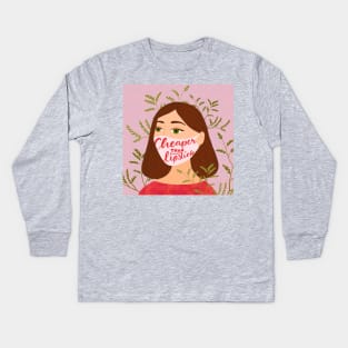 Cheaper than lipstick Kids Long Sleeve T-Shirt